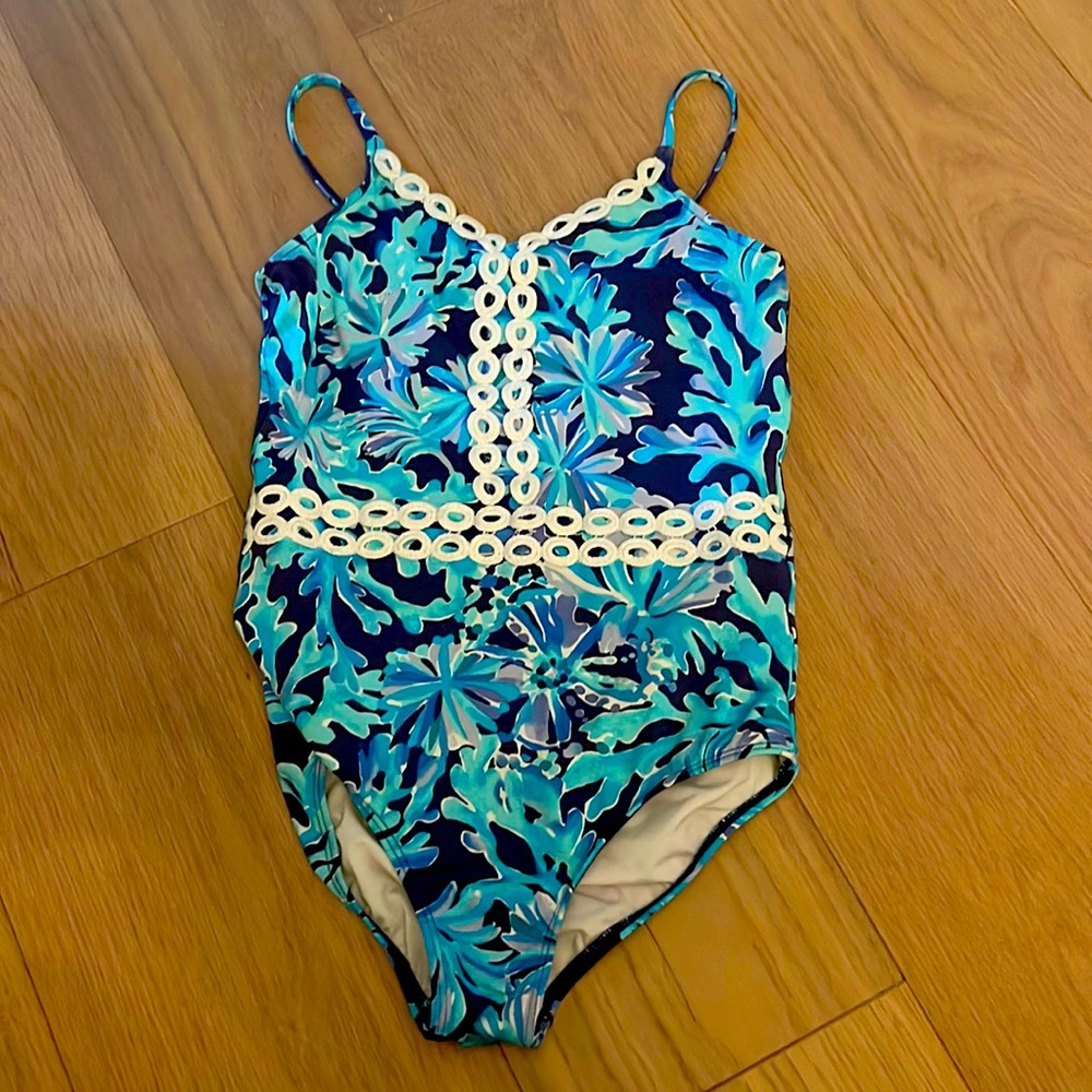 Girls Lilly Pulitzer Swimsuit size 8